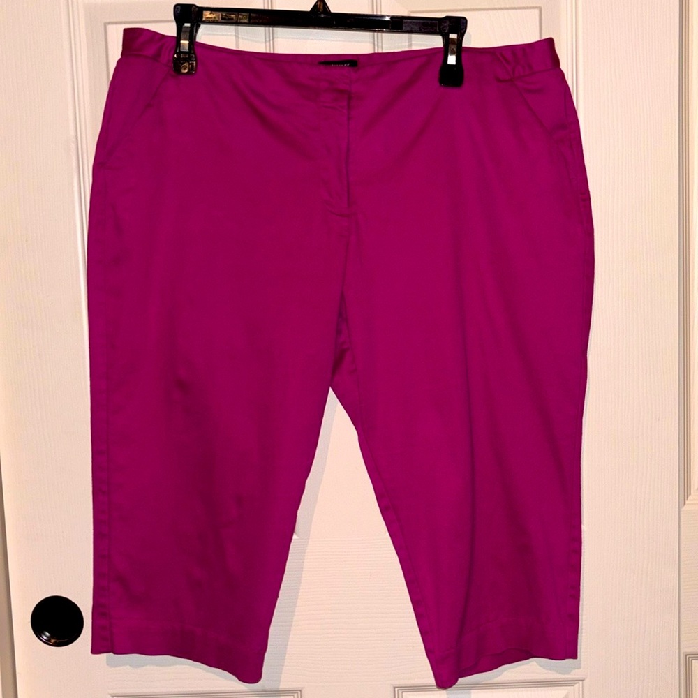 Worthington Modern Fit Knickers 16 Petite. Pink